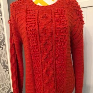 Banana Republic wool cable knit sweater